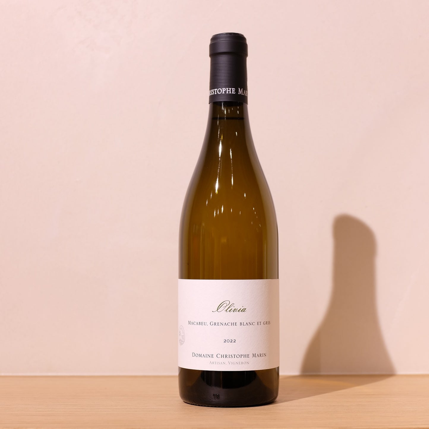 IGP Côtes Catalanes Blanc Olivia  Domaine Christophe Marin